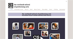 Desktop Screenshot of cortarts.com